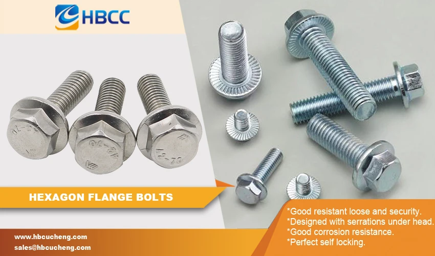hexagon flange bolt advantage