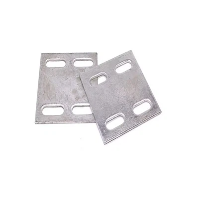 Hot-dip galvaniseret indlejret plade
